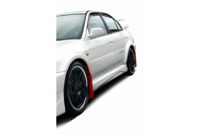 Накладки на пороги на Mitsubishi Lancer VIII Evolution V